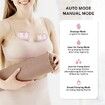 Hands Free Efficient Dual Electric Breast Pump with 4 Pumping Modes,12 Suction Level,Whisper-quiet Experience(Pink)