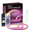 12V RGB Neon LED Strip with Smart App and Music Sync: Create a Custom Light Show for Your Home