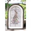 Elegant Arch Window Frame French Charming Country Wall Decor, Rabbit Wall Decor 30 x 20 cm