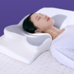 Relieving Cervical Pillow with premium cooling memory foam,Adjustable design for customized fit,Ideal for side sleepers