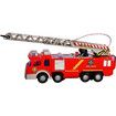 Rescue Fire Truck Shooting Water Lights Sirens Extendable Ladder Water Pump Toy