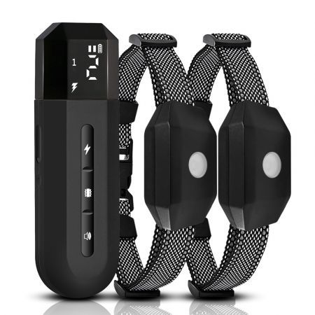 2 Dogs Effective Anti-Bark Dog Shock Collar with Remote Range up to 2600FT large areas for Small Medium Large Dogs 8 to 120lbs