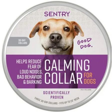 Soothe Your Dog with Calming Collar for Loud Noises & Separation, Adjustable 62cm, Effectively Reduces Anxiety During Thunderstorms/Fireworks or other Stressful Events