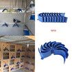 10-Pack Pigeon Stand Perch Roost with Roost Frame: Durable and Comfortable Resting Place for Your Birds(Blue)