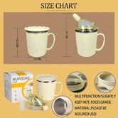 Drinking Aids Convalescent Feeding Cup with Straw for Easy Drinking by Disabled Patients