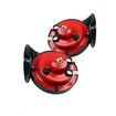 Ultra-loud 300db Waterproof Dual Car Horn (12v) for Trucks and Ships - Red