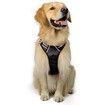 No-Pull Dog Harness: Adjustable, Padded, and Reflective with Easy Control Handle (X-Large, Black)