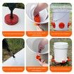 14-pack Automatic Chicken Feeder Ports Kit water set minimizes feed waste & spillage