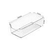 11-Piece Stackable Pantry Organizer Bins/Food Storage Container with Handles: Space-Saving for Kitchen,Freezer,and More 1pcs 19.69.56.2CM