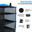 Pack Smart, Travel Light Stow-N-Go Luggage Organizer for Effortless Packing and Unpacking