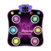 Electronic Music Dance Mat with Colorful LED lights,Wireless Bluetooth perfect for Girls aged 4-12