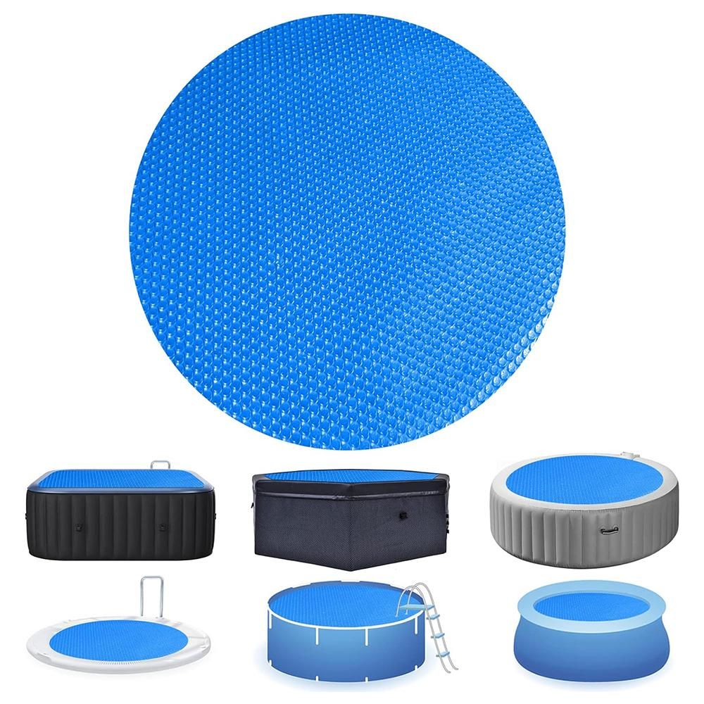 Solar Bubble Pool Cover for 6ft Round Above Ground Pools,Hot Tub Spa Heat Retention