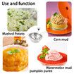 Effortless Purees and Soups: Versatile Rotary Food Mill