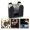 Cacele Automatic Card Shuffler for 1 to 6 Decks - Battery Operated for UNO, Phase10, Poker, Blackjack, and More