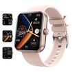 Non-Invasive Glucose Test SmartWatch with Oxygen Sugar Tracking - Matte Pink