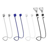 Keep Your AirPods Secure 4-Pack Magnetic Anti-Lost Straps,Colorful Soft Silicone Sports Lanyard,Neck Rope Cord for Sports and Everyday Use