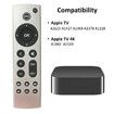 Universal Remote Control for Apple TV, Compatible with All Generations (4K, HD, Gen 1-4), Models A2169 A1842 A1625 A1427 A1469 A1378 A1218, No Voice Command, Plastic