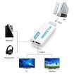 Wii to HDMI Converter: Enhance Your Gaming Experience with 1080p High-Definition Output and 3.5mm Audio Support(White)