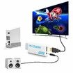 Wii to HDMI Converter: Enhance Your Gaming Experience with 1080p High-Definition Output and 3.5mm Audio Support(White)