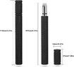 Golf Club Groove Sharpener & Cleaner: Enhance Backspin for Wedges & Irons (U & V-Grooves) Black