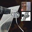 Electric Drill Plate Cutter: Safe and Durable Metal Nibbler Drill Attachment for DIY Metal Cutting