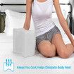 Cooling Gel Memory Foam Knee Pillow for Pregnancy, Spine Alignment- Breathable, Hypoallergenic, and Comfortable with Washable Cover