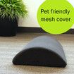 Premium Under Desk Foot Rest for Lumbar, Back, and Knee Relief