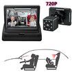 720P Clear viewing Baby Car Mirror Camera with 4.3'' HD Display for Full View Monitoring and Night Vision