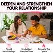 200 Conversation Cards for Couples: Enhance Relationships and Intimacy Through Fun and Engaging Card Game