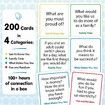 200 Family Conversation Cards: Connect, Express, and Bond