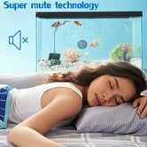 2W Solar-Powered Air Pump Aerator with 2 operating modes Provides oxygen to pond/aquarium