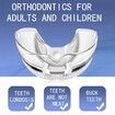 3-Stage Dental Orthodontic Braces/Teeth Retainer/Bruxism Mouth Guard-Correct Misalignment,Prevent Bruxism