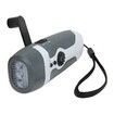 3-in-1 Outdoor Multi-Tool: Hand Crank Dynamo Flashlight, FM Radio, and LED Camping Light for Adventure and Emergencies