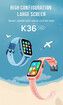 Kids GPS Smartwatch with SOS,Video Call,Sim Card,WiFi Chat,Camera,Flashlight and Waterproof Design