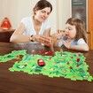 Montessori Puzzle Car Tracks: Electric Puzzle Play Set for Kids with 25 Educational Pieces