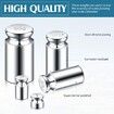 Scale Calibration Weight Set with precise denominations of 1g, 2g, 5g, 10g, and 20g