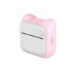Mini Photo Printer For IPhone/Android,1000mAh Portable Thermal Photo Printer For Gift Study Notes Work Children Photo Picture Memo Color Pink