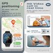 4G Smart Watch for Seniors: Stay Connected, Safe with SOS Fall Detection, Two-way Calling, and GPS Tracking