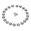 Premium Golf Shoe Spikes Cleat- 20 Count Metal Thread Screws (6mm Dia) with Spanner for Secure and Durable Grip