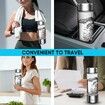 Portable Hydrogen Water Bottle H2 Generator Ionizer Machine Improve water quality & Taste in 3 minutes Perfect for Home Office Travel Daily Use