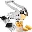 Stainless Steel French Fry Cutter and Potato Chipper: Make Perfect Fries at Home