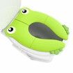 Foldable Non-Slip Kids Toddlers Potty Seat with soft & durable silicone for comfort & hygiene,Travel-Friendly Recyclable Potty Training pad cover-26x22cm