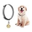 Real-Time Tracking Anti-Lost Pet GPS Tracker Locator Collar with Free APP I67 Waterproof (Golden)