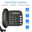 Senior Landline Phone with Hearing Aid Function and Big Buttons for Elderly with Backlight Display/Mute/Pause/Redial,for Alzheimer