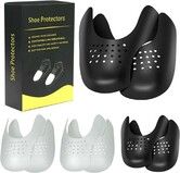 Anti-Wrinkle 4-Pair Shoe Crease Protectors for Air Force, Sneakers, and Casual Shoes( Men's 7-12/ Women's 5-8)
