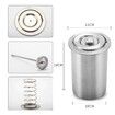 Stainless Steel Ham Meat Press Maker/Sandwich Meat Boiler Pot Pan: Make Homemade Deli Meat in Your Kitchen