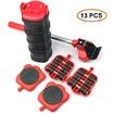 13-Piece Heavy-Duty Furniture Mover Set and Lifter: Sliders and Wheel Bar for Easy Lifting and Moving