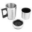 24V Electric Car Heating Water Cup with Vacuum Flask - USB Heating Cup for Car, Truck, and Travel