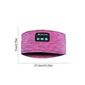 Bluetooth Sleeping Headband Eye Mask with Built-in Headphones,Sleep and Listen in Comfort(Pink)