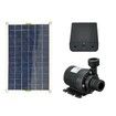 High-efficiency 50W DC12V Solar-Powered Pond Pump Kit with Durable silicone & plastic construction Ideal for Garden